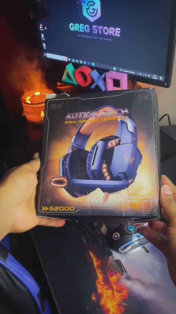 AUDIFONO INALAMBRICO GAMER G2000 PRO